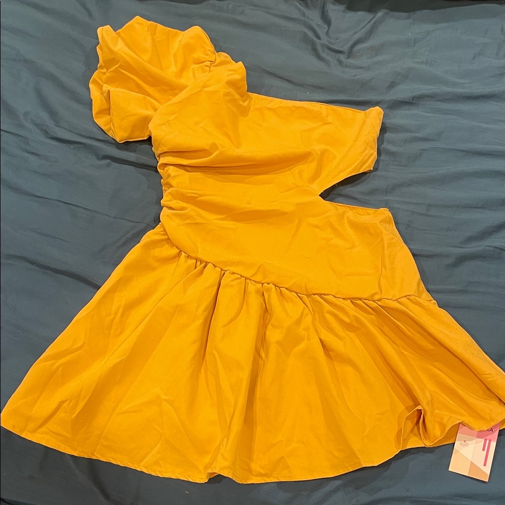 Charming Yellow Dress